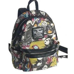 Disney Loungefly Mini Backpack Nightmare Before Christmas Vintage Tim Burtons